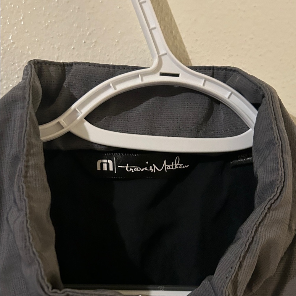 Travis Mathew Gray Performance Stretch Active Ful… - image 6